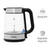 Bình đun siêu tốc Delites FD-625 1.7 lít giá rẻ