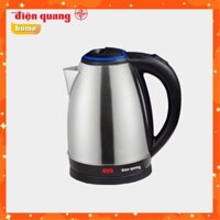 Bình  Đun Siêu Tốc Điện Quang Ekt12, Ấm Đun Nước, Ấm Điện Inox 201 Chống Gỉ, Thể Tích Tối Đa Là 1.8 Lít