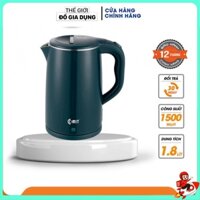 Bình đun siêu tốc inox 304 1.8L Comet CM8218 - Hàng Chính Hãng Bảo Hành 12 Tháng