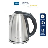 Bình đun siêu tốc KANGAROO Inox 201 không mùi đun cực nhanh dung tích 2 Lít KG20SK3