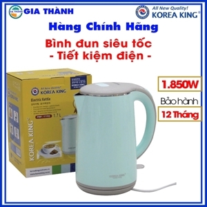 Bình đun siêu tốc Korea King PWP-17P/G