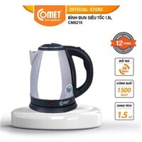 Bình đun siêu tốc mini COMET 1.5lit CM8215