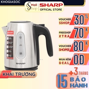 Bình đun siêu tốc Sharp EKJ-15EVS-ST - 1.5L