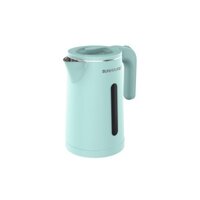 Bình đun siêu tốc Sunhouse 1.8 lít SHD1351 Inox 2 lớp - ấm đun nước 1.7 lít nhựa PP