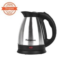 Bình đun siêu tốc thân Inox Kangaroo 1.5L Model KG335N - Chính hãng 1 đổi 1 trong 7 ngày Mã Sản Phẩm QI5487