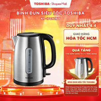 Bình đun siêu tốc Toshiba KT-17SH1NV - 1.7L - Hàng chính hãng, bảo hành 12 tháng |HỎA TỐC HCM|