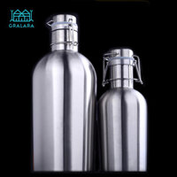 Bình đựng bia bằng thép không gỉ xoay 1L