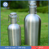 Bình đựng bia bằng thép không gỉ xoay 1L