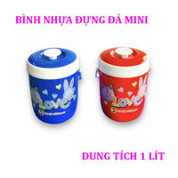BÌNH ĐỰNG ĐÁ MINI GIỮ NHIỆT BẰNG NHỰA