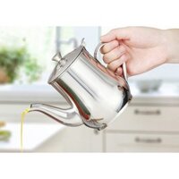 Bình đựng dầu ăn bằng thép có vách ngăn tiện ích cho mọi nhà