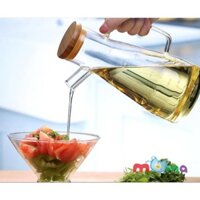 Bình đựng dầu ăn có vòi chia vạch, Bình đựng dầu dấm có vòi 650ml