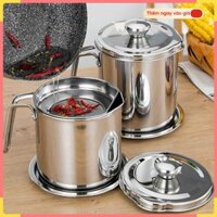 Bình đựng dầu ăn inox 304 an toàn sức khoẻ dung tích 1.6L ☘️Green Home☘️