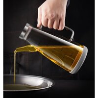 Bình Đựng Dầu Ăn, Nước Mắm, Gia Vị Bằng Thủy Tinh 550ml - 750ml
