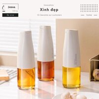 Bình đựng dầu ăn thông minh FEEKA nắp tự đóng mở, chai đựng dầu ăn thủy tinh cao cấp sang trọng