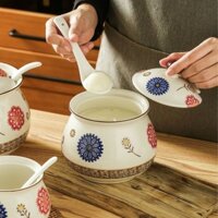 Bình Đựng Dầu Mỡ Heo Dung Tích Lớn, Bình Đựng Dầu Bằng Gốm Có Nắp, Bình Đựng Ớt Gia Dụng, Bình Đựng Muối Nhà Bếp Kiểu Nh