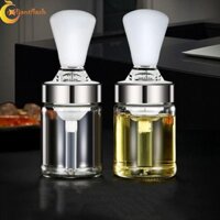 Bình đựng dầu RADIANTFLASH, Bình đựng nước sốt chống rò rỉ bằng silicon, Đa chức năng có thể tháo rời với quy mô Loại ép Bàn chải thịt nướng Chai nướng