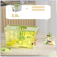 Bình đựng đồ uống đá 3L Bình nước lạnh cho phòng ăn Cắm trại dã ngoại