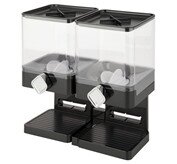 Bình đựng ngũ cốc 2 ngăn màu đen 7.4L BCD02B