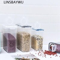 Bình đựng ngũ cốc LINSBAYWU Nhà bếp thực tế dung tích lớn