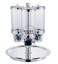 Bình đựng ngũ cốc nhựa trong 121435