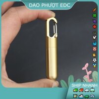 Bình Đựng Nhỏ Cầm Tay Bằng Đồng Thau - Chống Thấm Nước, Chống Ẩm, Chống Bụi, , H