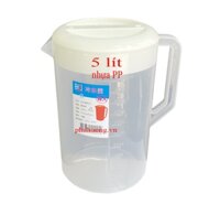 Bình đựng nước 5 lít nhựa PP