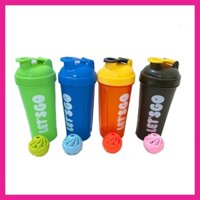 Bình đựng nước, Bình nước tập Gym, Bình lắc Shaker thể thao 700ml , tặng kèm bóng lắc