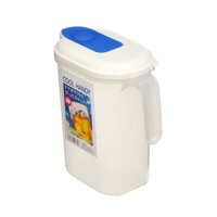 Bình đựng nước có quai Cool Handy 1.8L hàng nhập từ Nhật Bản nhựa PP, PE cao cấp, An toàn cho sức khỏe - Tặng túi zip 3 kẹo mật ong Senjaku
