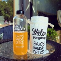 Bình Đưng Nước Detox 1000Ml Kèm Túi Đựng