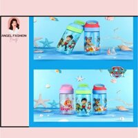 Bình đựng nước giữ nhiệt của trẻ em hình chú chó cứu hộ, Ly uống nước nhựa cao cấp