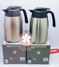 BÌNH ĐỰNG NƯỚC GIỮ NHIỆT THERMOS NỘI ĐỊA NHẬT (1.5 LÍT )