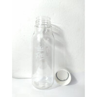 Bình Đựng Nước Hoa Quả Detox Lock&amp;Lock Milky 500ml nhựa PET BPA Free HAP654W- Trắng