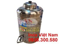 Bình Đựng Nước Inox 100L 1 Lớp Inox 304 Không Cách Nhiệt, Có 1 Vòi Gạt BN-100