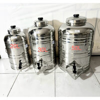 BÌNH ĐỰNG NƯỚC INOX 304 CAO CẤP (1 LỚP ĐỦ SIZE) HOẢ TỐC
