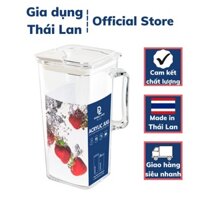 Bình đựng nước nhựa ACRYLIC Double Lock cao cấp,dùng để bàn trà, văn phòng, phòng khách,bàn ăn dung tích lớn 1900-2500ml