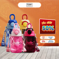 Bình Đựng Nước Nhựa Có Lõi Lọc TOKI Dung Tích 950ml - Không Gỉ Nước Chịu Nhiệt - [HÀNG CHÍNH HÃNG]