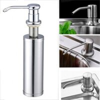 Bình Đựng Nước Rửa Chén Inox - Bình Xà Bông Gắn Chậu Rửa Chén - Bình Xà Bông Nhấn Inox