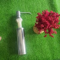 Bình đựng nước rửa chén,bình xà bông nhấn hơi inox