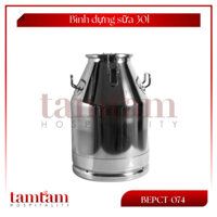 Bình đựng nước sữa, thực phẩm inox 35 lít 33*40cm - TAMTAM