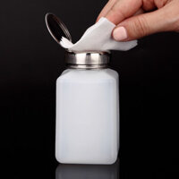 Bình đựng nước tẩy sơn móng tay gel acrylic có ống bơm dung tích 200ml (sản phẩm không phải là nước rửa móng tay) - INTL
