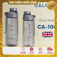 Bình đựng nước thể thao Calofa CA-100 dung tích 670ml - Chất liệu nhựa Tritan, Nhựa PP, Silicon, gia dụng Big Home