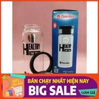 Bình Đựng Nước Thuỷ Tinh,Cầm Tay Cao Cấp An Toàn Sức Khoẻ 450ml RD-045G1 Rạng Đông
