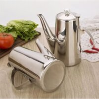 Bình đựng nước trà, cafe, bình châm nước ngọt dung tích 2 lit inox tốt đa năng vòi rót dài.