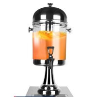 BÌNH ĐỰNG NƯỚC TRÁI CÂY INOX 8 LÍT GIỮ LẠNH NHÀ HÀNG LOẠI DÀY