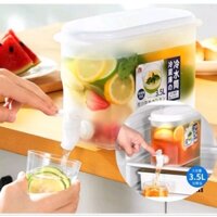 BÌNH ĐỰNG NƯỚC TỦ LẠNH CÓ VÒI 3.5L TIỆN DỤNG LOẠI TỐT