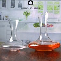 Bình Đựng Rượu, Bình Thở Rượu Vang, Decanter Thủy Tinh GDS Cổ Trơn Quà Tặng Cao Cấp GDSDCT005W150