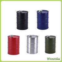 Bình đựng rượu vang hình thùng WINN Chai nước uống di động Whisky bằng thép không gỉ