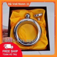 Bình đựng rượu Whiskey dạng vòng đeo tay bằng inox 304 tặng phễu