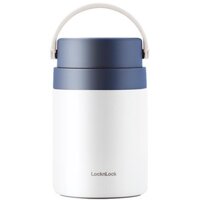 Bình đựng thức ăn giữ nhiệt inox 700 ml Lock&Lock Màu xanh navy LHC8042PIK