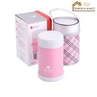 BÌNH ĐỰNG THỨC ĂN HÚT CHÂN KHÔNG, CA Ủ CHÁO GIỮ NHIỆT CAO CẤP   ELMICH EL6844 - 500ML - MÀU NGẪU NHIÊN